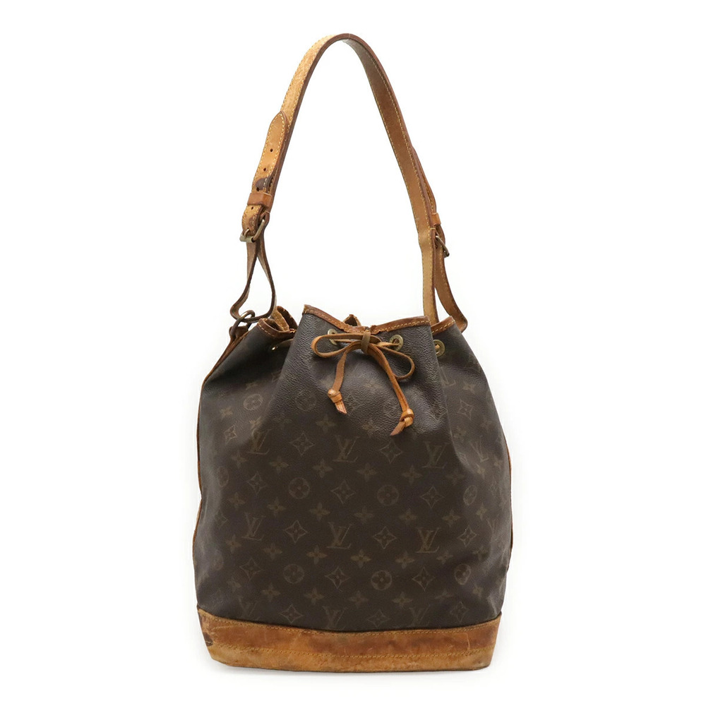LOUIS VUITTON Monogram Noe Shoulder Bag Hobo Drawstring